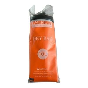 MARCHWAY 10L Floating Waterproof Dry Bag Orange NIP Outdoor Gear